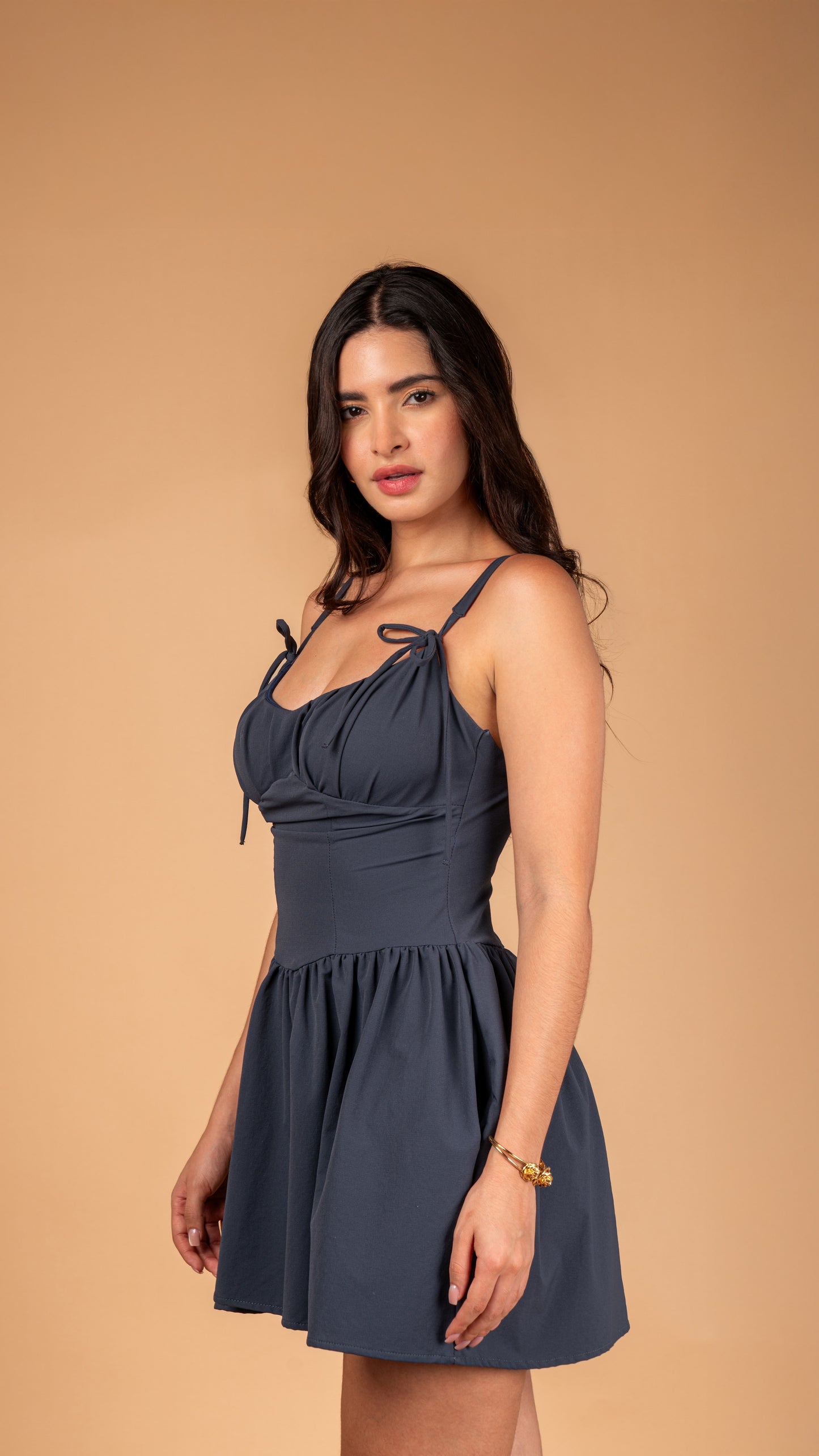 Marseille Convertible Strap Mini Dress