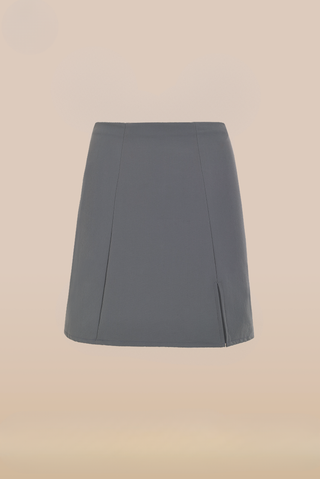 Milan Mini Skirt Steel