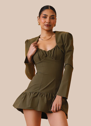 Viajera Bolero Olive