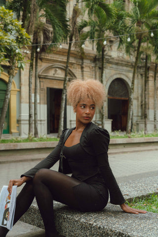 Viajera Bolero Black