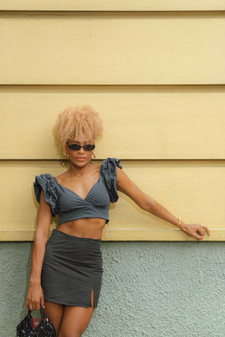 Sevilla Top Charcoal