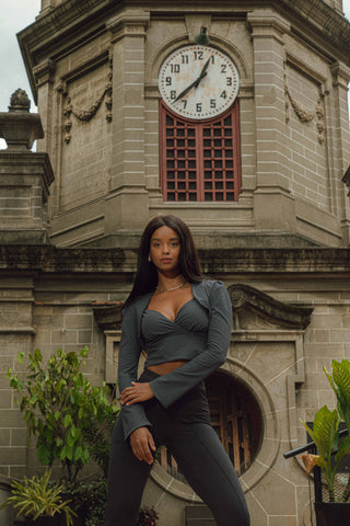 Viajera Bolero Charcoal