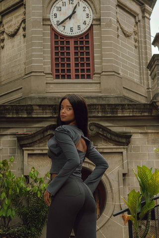 Viajera Bolero Charcoal